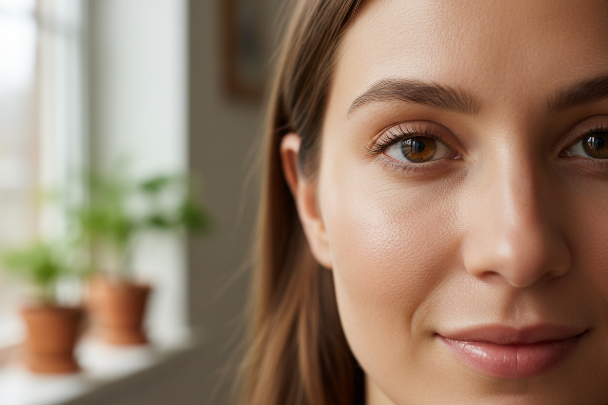 anti-aging eye care products for sensitve skin by Leslie morand in solana beach