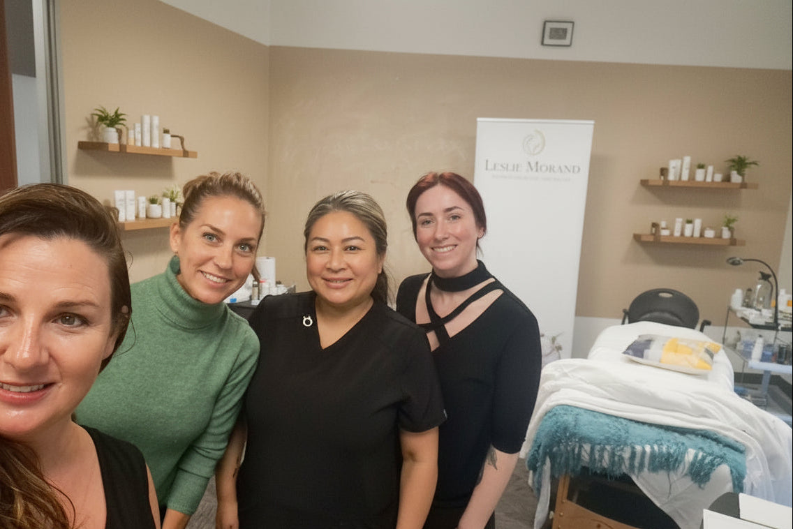 advanced facial training Leslie Morand Skincare